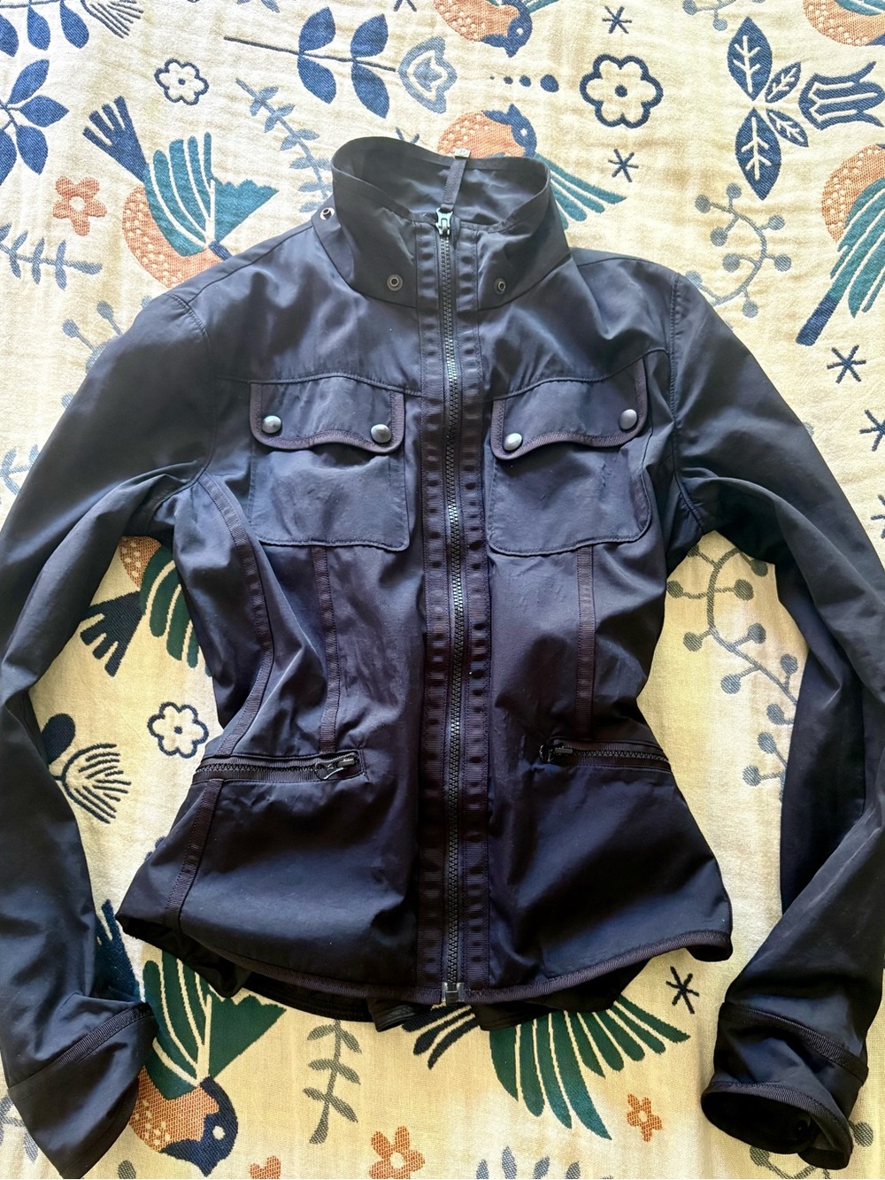 ✨ RARE ✨ Lululemon Lab Moto Cycling Jacket - Picture 2 of 4
